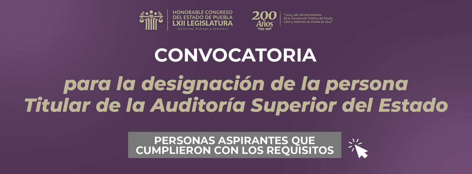 CONVOCATORIA